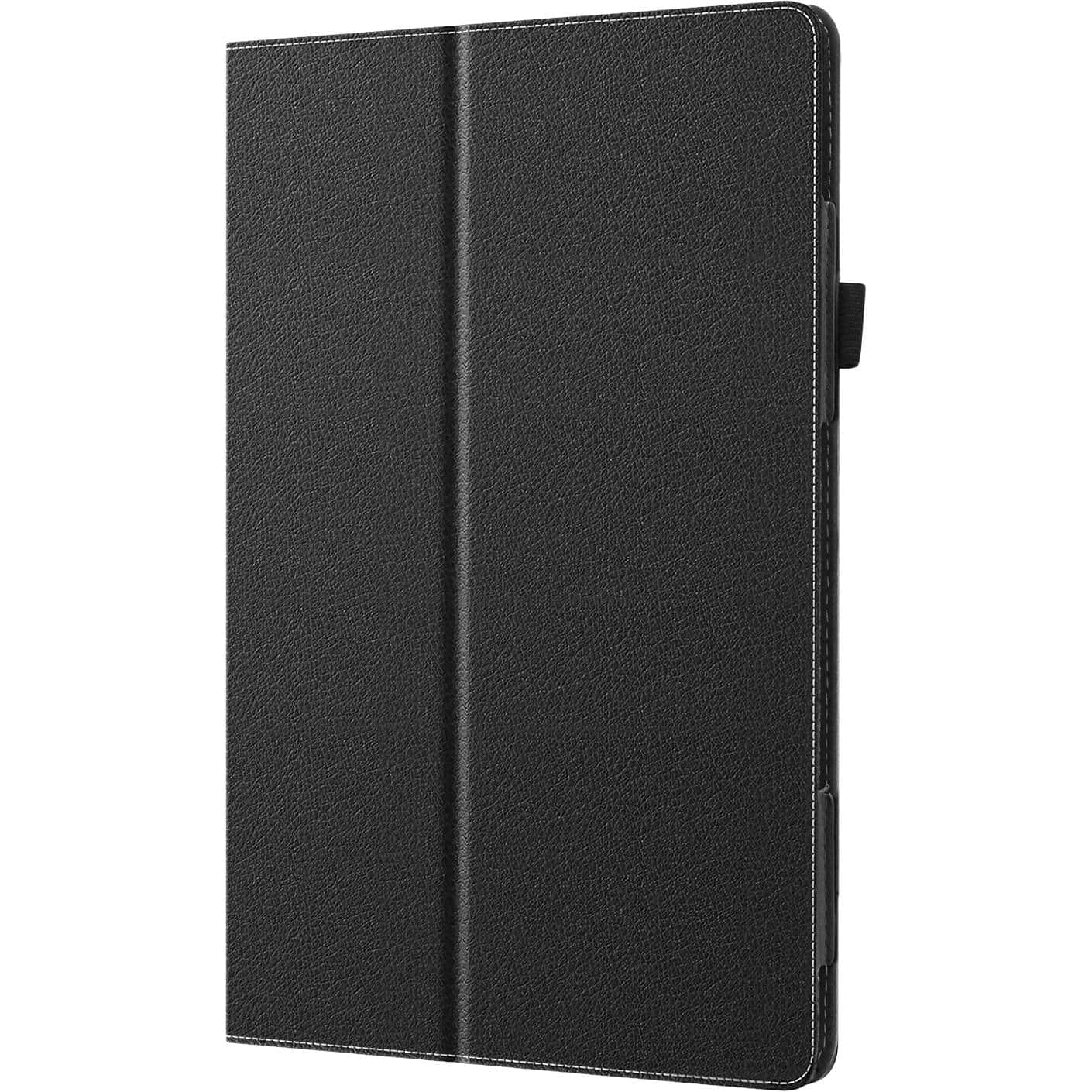 Left. SaharaCase - Bi-Fold Folio Case for Apple iPad 10.2 (8th Generation 2020 and 9th Generation 2021) - Black.