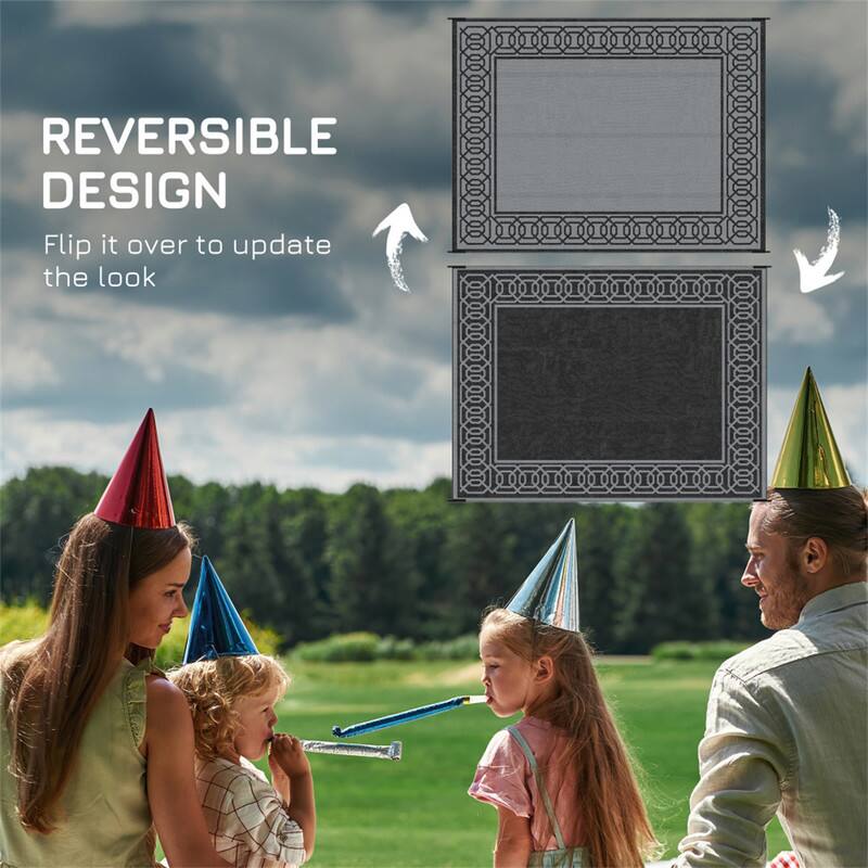REVERSIBLE DESIGN  
Flip it over to update the look