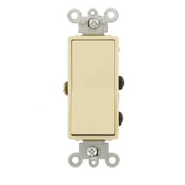 Leviton - 111-05604-2IS 15A 4-Way Decora Switch with Ground - Ivory