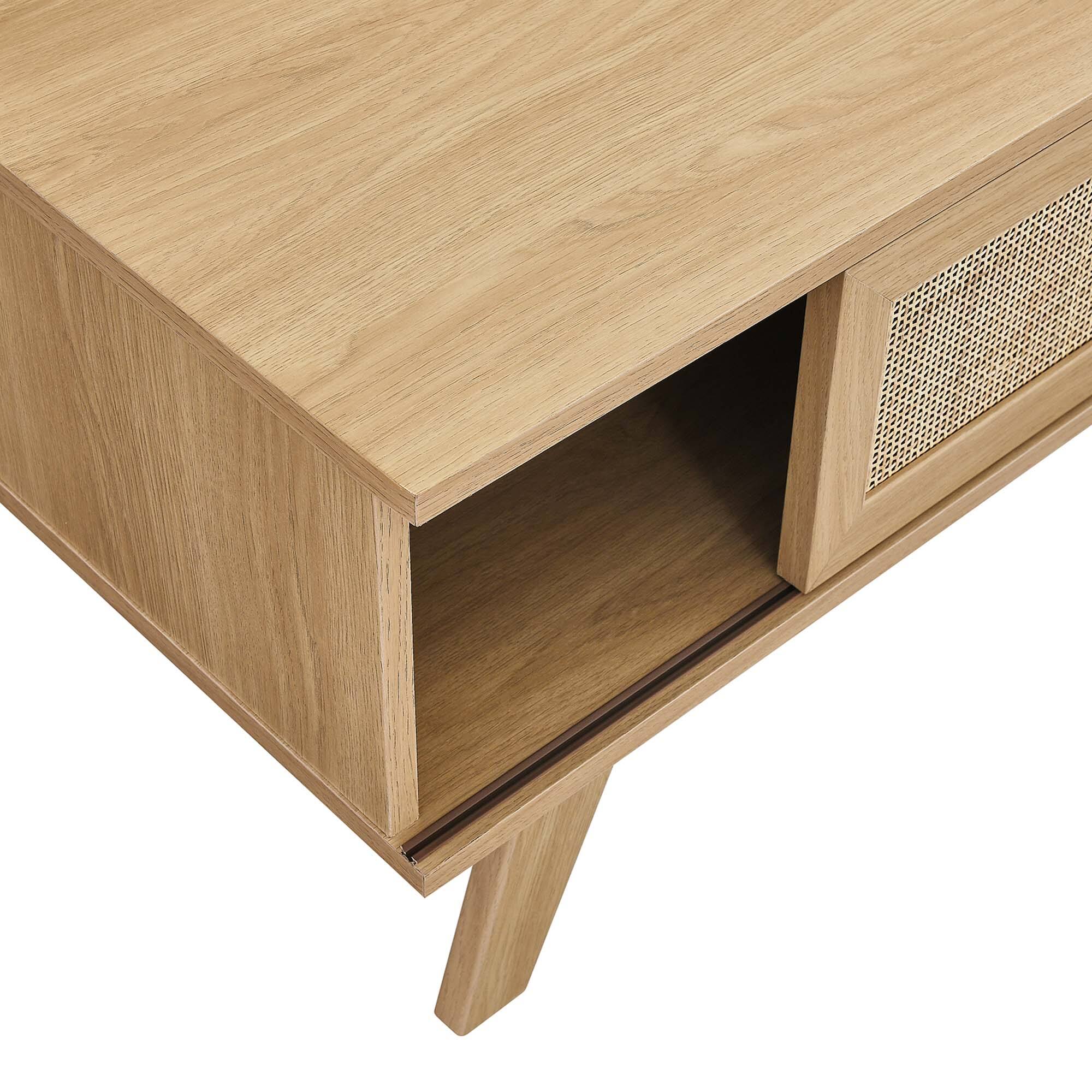 Alt View 4. Modway - Soma Coffee Table by Modway - Oak.