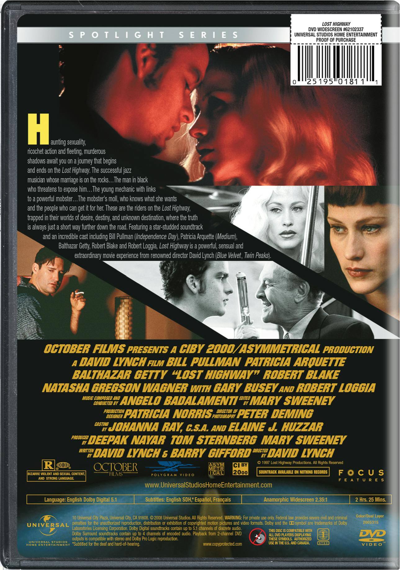 Angle. Lost Highway (DVD Spotlight Series) [DVD].