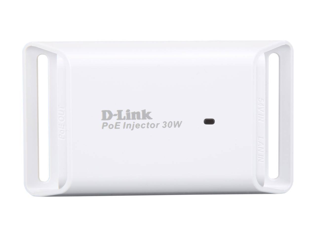 D-Link PoE Injector 30W

OUT PoE
IN LAN

54V