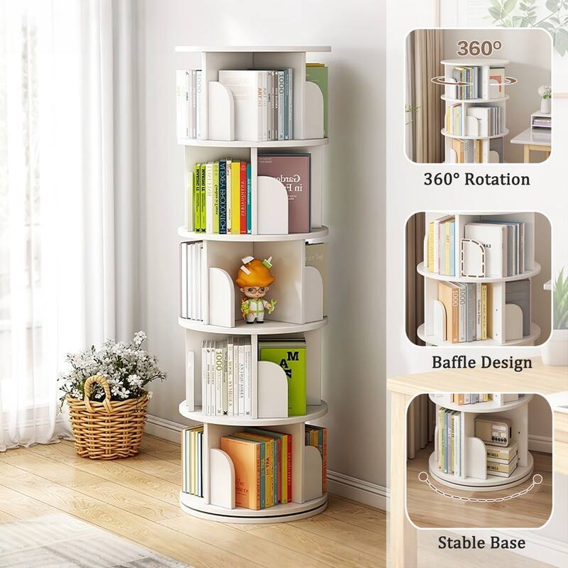 360° Rotation  
Baffle Design  
Stable Base