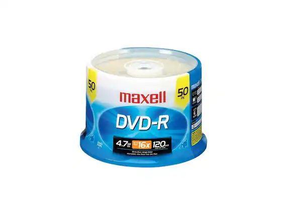 50 maxell PK 50 maxell PK E 6 AS DVD-R DVD 4.7 Up to GB Max 16x 120 Go min mode SP Write-Once Single-Sided Inscriptible Une Seule Fois Une Face