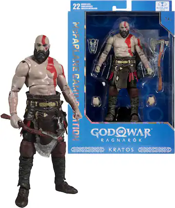 MOVING PARTS 22 POINTS ARTICULATIONS McFARLANE TOYS 14+ McFARLANE GAMING GOD OF WAR RAGNAROK OF KRATOS