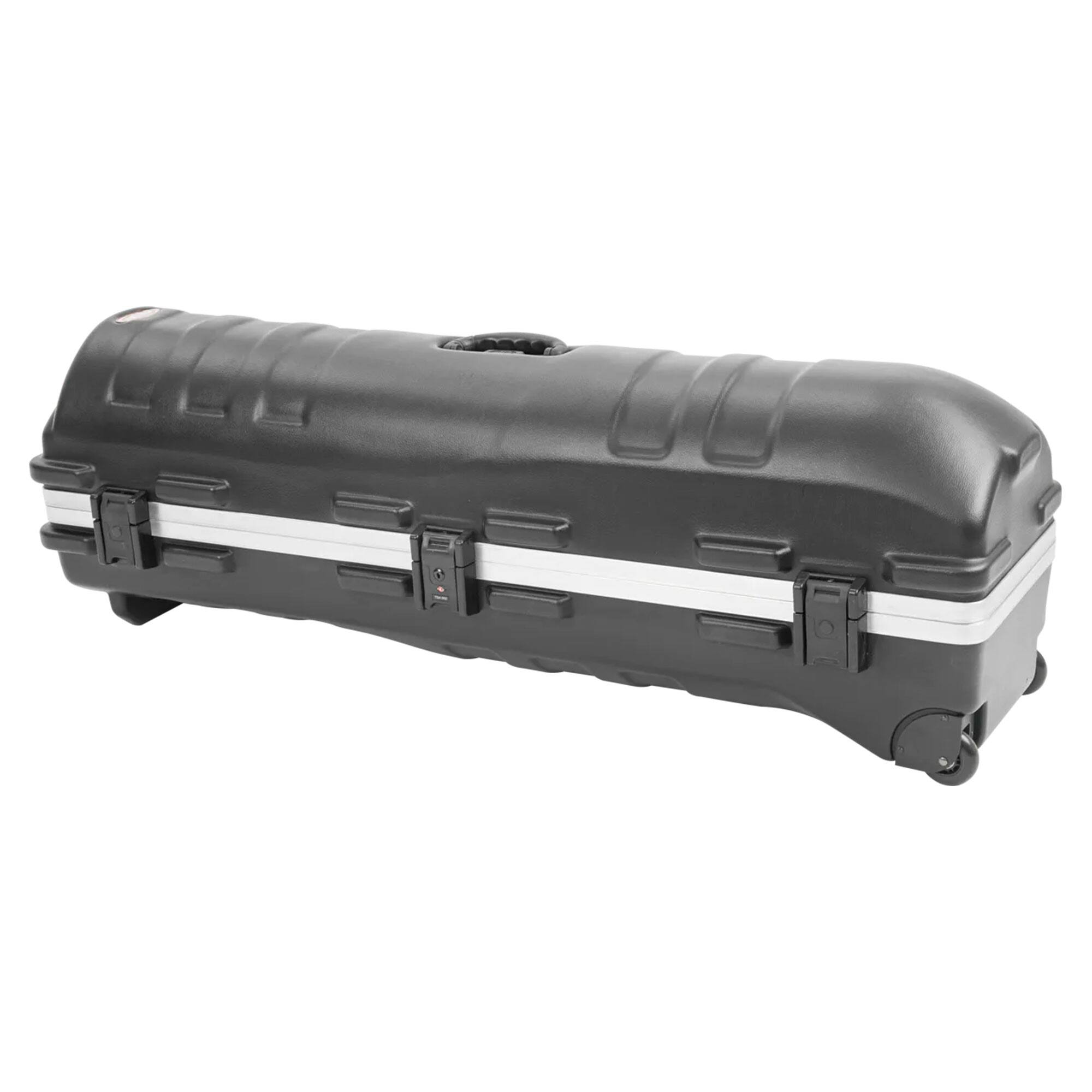 Alt View 4. SKB - SKB Cases ATA Staff Pro XL Hard Plastic Storage Wheeled Cart Golf Travel Case - Black.