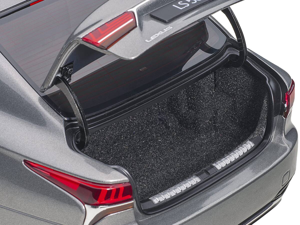 The text on the image reads:

"LS 500
LEXUS"