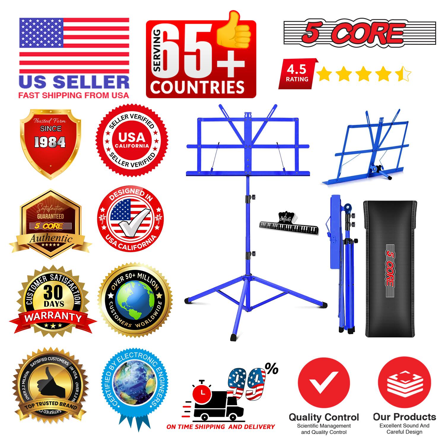 **US Seller**  
Fast Shipping from USA

**5 Core**  
4.5 Rating

**Serving 65+ Countries**

**Trusted Since 1984**

**Seller Verified**  
USA California

**Designed in USA California**

**5 Core Authentic**

**Customer Satisfaction**  
30 Days Warranty

**Over 50+ Million Customers Worldwide**

**Top Trusted Brand**

**Certified by Electronic Engineers**

**On Time Shipping and Delivery**

**Quality Control**  
Scientific Management and Quality Control

**Our Products**  
Excellent Sound and Careful Design
