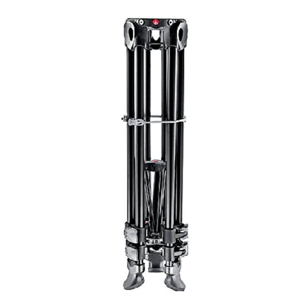Back. Manfrotto - Manfrotto MVT502AM Video Tripod with Telescopic Twin Legs (Black).