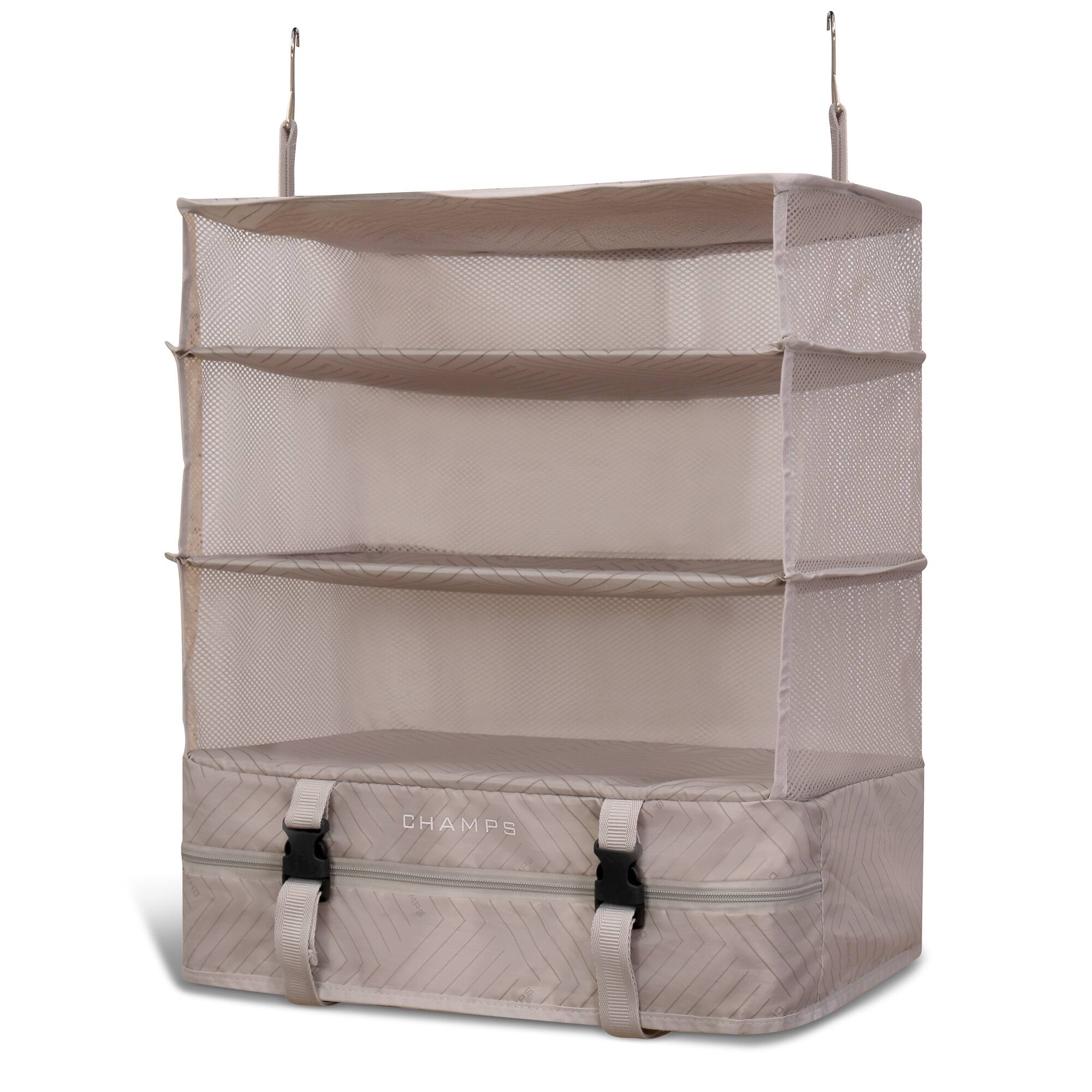 Angle. Champs - Vintage Collection Large Travel Closet - Off White.