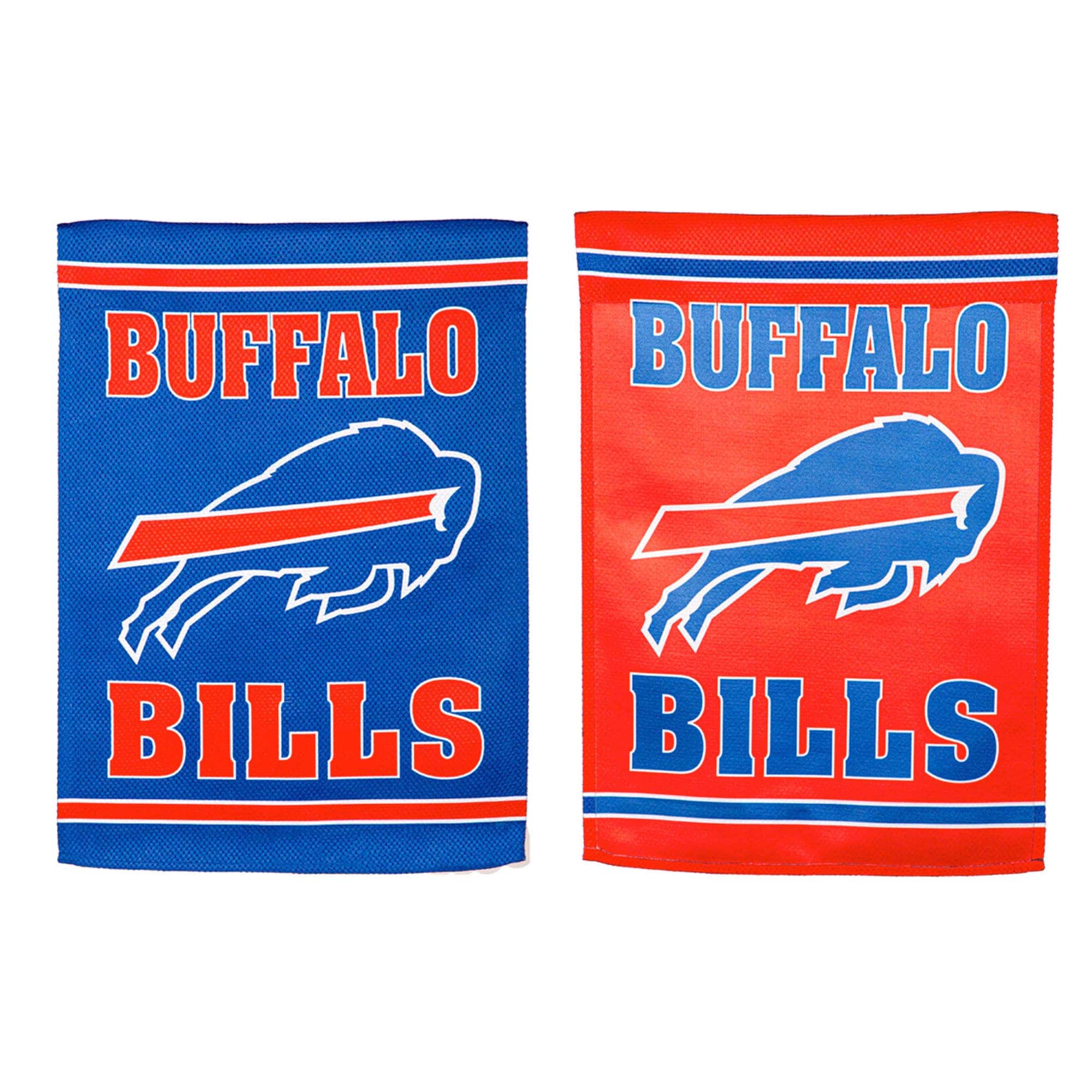 Evergreen Enterprises - Buffalo Bills 12.5" x 18" Double-Sided Embossed Suede Garden Flag - Multicolor