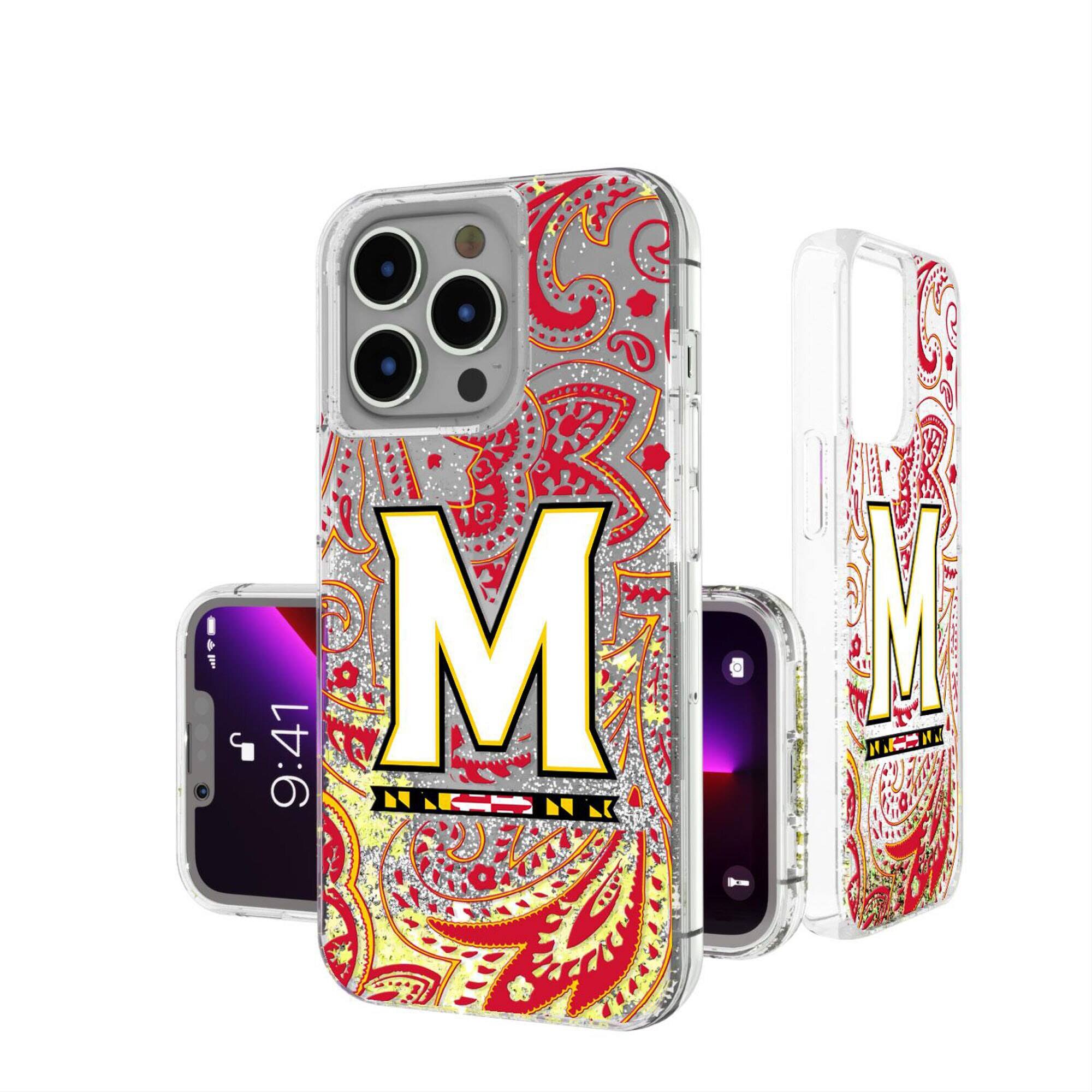 Keyscaper - NCAA - Maryland Terrapins Memories Print iPhone Glitter Case - 13 - Multicolor price history on PriceWatchPro