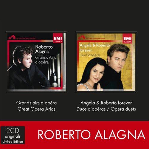 **EMI CLASSICS**

**Roberto Alagna**  
Grands Airs d'opéra  
Great Opera Arias

**Angela & Roberto forever**  
Duos d'opéras / Opera duets

**2CD originals**  
Limited Edition

**ROBERTO ALAGNA**