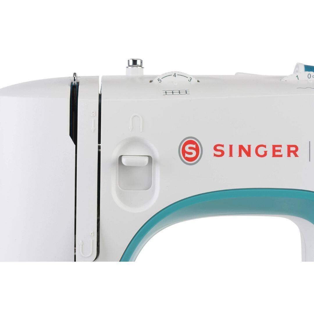 Left. Singer - SINGER | M3300 Sewing Machine with 97 Stitch Applications - White.