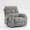 Front. Boyel Living - Oversized Elderly Electric Lift Chair Dual OKIN Motor 180° Flat Heat Massage 2 Remote 2 Cup Holder 2 Pocket - WHITE.