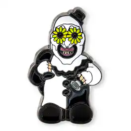 Surreal Entertainment - Terrifier 2 Art The Clown Enamel Pin | Toynk Exclusive - Black/White