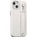 Angle. SaharaCase - FingerGrip Series Case with Strap for Apple iPhone 13 mini - White.