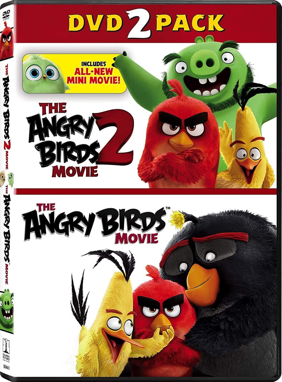 The Angry Birds Movie / The Angry Birds Movie 2  - DVD