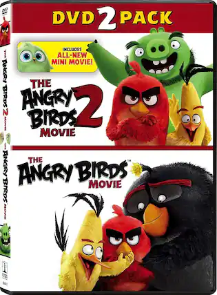 Front. The Angry Birds Movie / The Angry Birds Movie 2 - DVD.