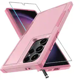 Kitcheniva - Shockproof Phone Cover For Samsung Galaxy S25 Ultra - Pink