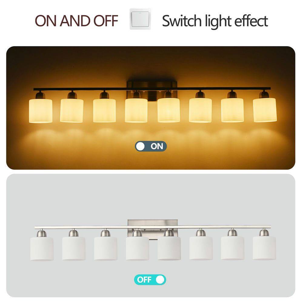 ON AND OFF  
Switch light effect  

ON  

OFF