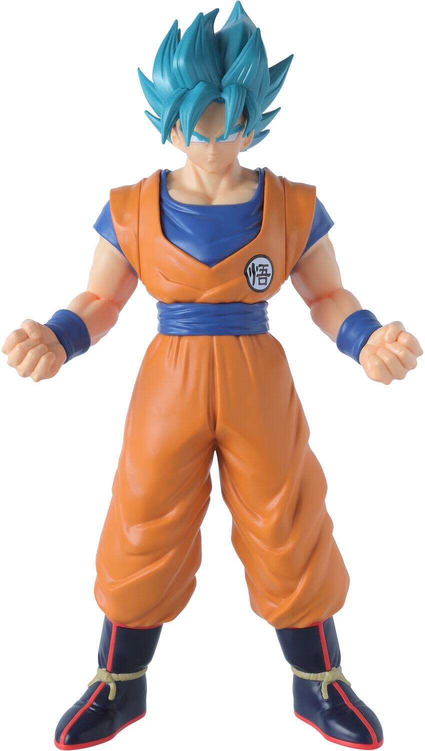 Alt View 1. Bandai - Dragon Ball - Colossal Warriors - Super Saiyan Blue Goku 16" Action Figure   - COLLECTIBLES - Multicolor.