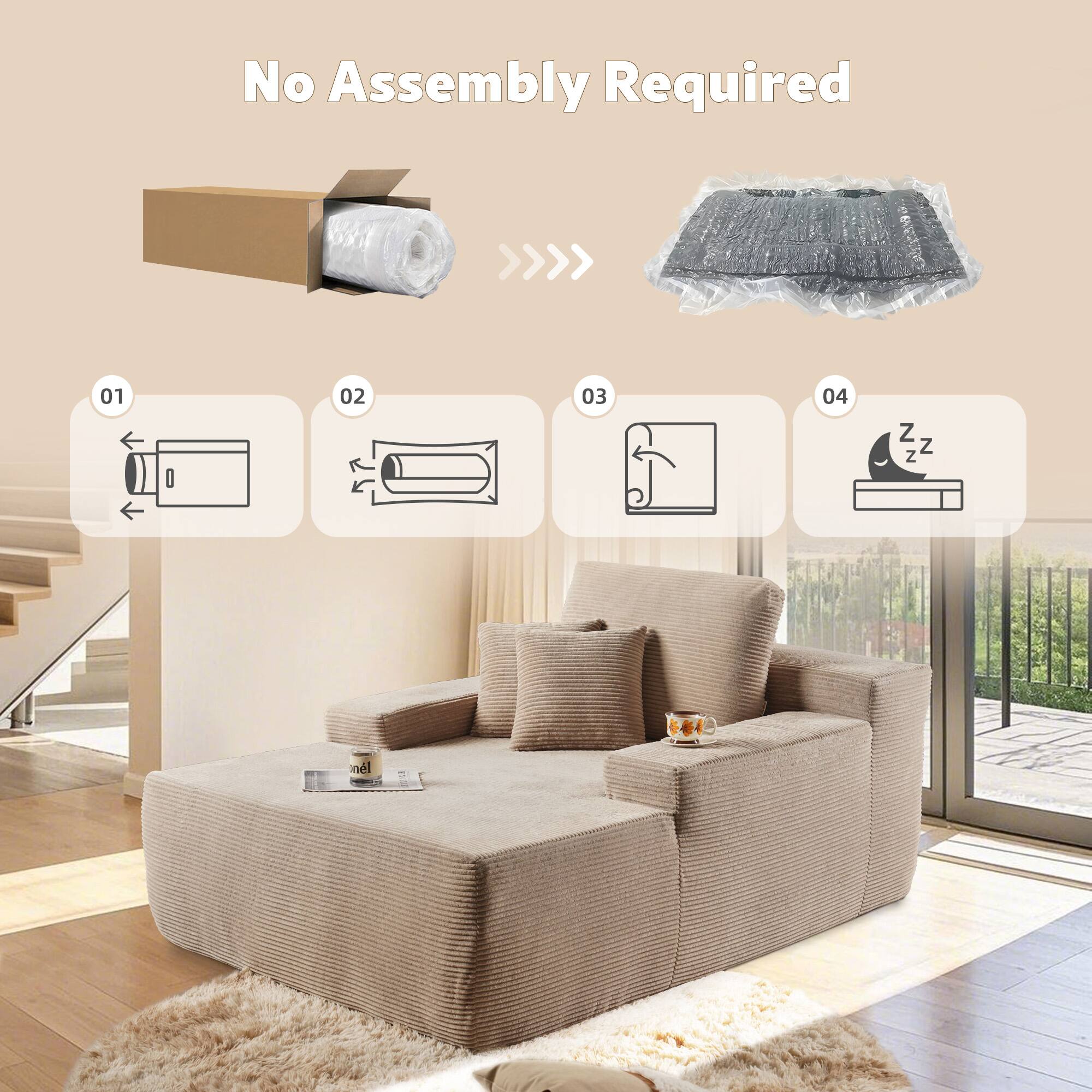 No Assembly Required

01  
02  
03  
04  

Z Zz Z Z