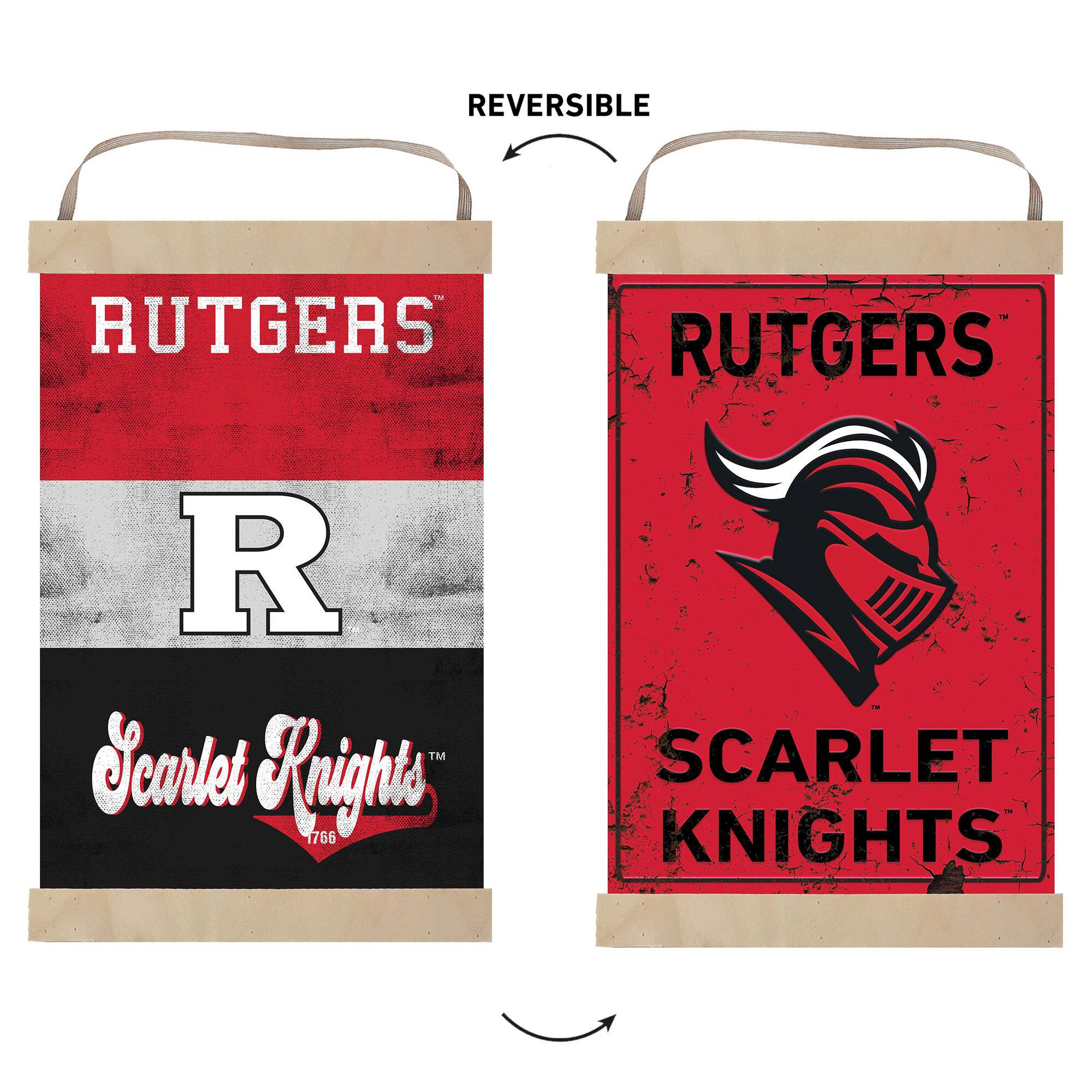 REVERSIBLE  
RUTGERS  
RUTGERS  
TM  
Scarlet Knights  
1766  
SCARLET KNIGHTS