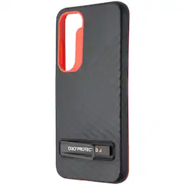 ZAGG - Gear4 Battersea Kickstand Case for Samsung Galaxy S23 - /Red - Black