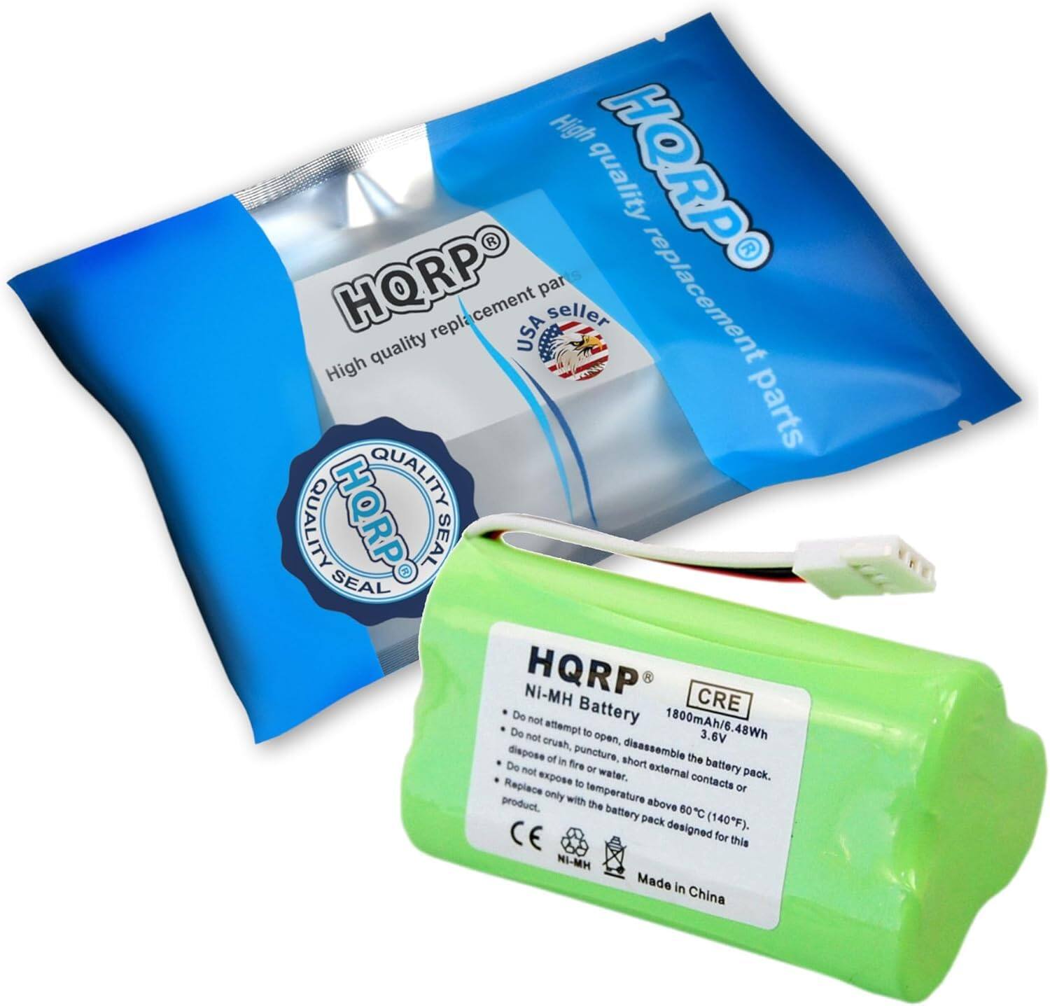 High quality HQRP replacement parts seller replacement quality USA High parts QUALITY HQRP SEAL

Ni-MH HQRP Battery CRE Do not attempt to crush, open, dispose of puncture, disassemble the battery pack. Do not expose to fire, short external contacts or water. Replace only with the battery pack designed for this product. Made in China