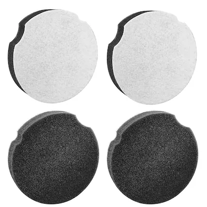 Front. BISSELL - Vacuum Filters for Vacuum Part #1604896 4 Pack.