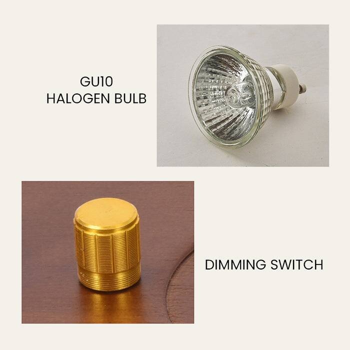 GU10 Halogen Bulb  
Dimming Switch