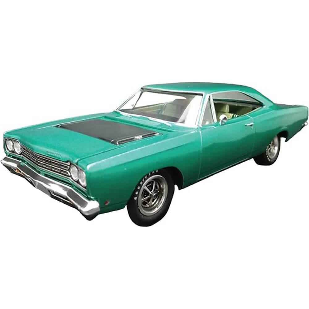 Front. AMT - AMT AMT1363 1968 Plymouth Road Runner Customizing Kit 1:25 Scale Model Kit - Black.