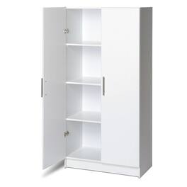 Hivvago - Storage Cabinet Utility Garage Home Office Kitchen Bedroom - White