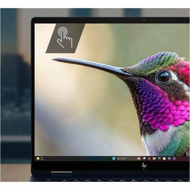 Alt View 2. HP - HP EliteBook X Flip G2i 14" Touchscreen Convertible Copilot+ PC 2 in 1 Notebook - 5G - WUXGA - Intel Core Ultra 7 Series - Atmospheric Blue.