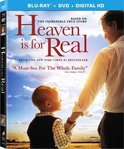 Front. Heaven Is for Real   - BLU-RAY.