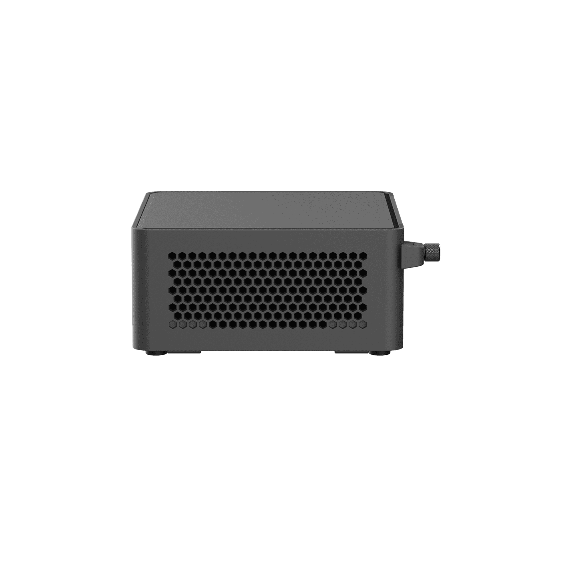 Left. ASUS - ASUS NUC 14 Pro Tall Mini PC | Ultra 7 155H | 32GB | 1TB | Windows 11 Home - Black.