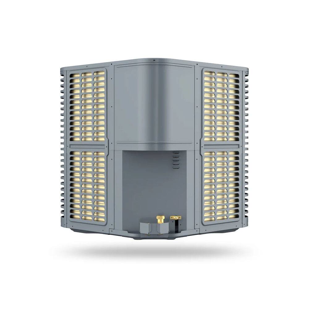 Angle. Pioneer - Vertex 	56,000 BTU 4.6 17 SEER2 Ducted Central Split Air Conditioner Inverter Heat Pump 230V - Grey.