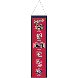 WinCraft - Washington Nationals 8" x 32" Evolution Banner - Multicolor