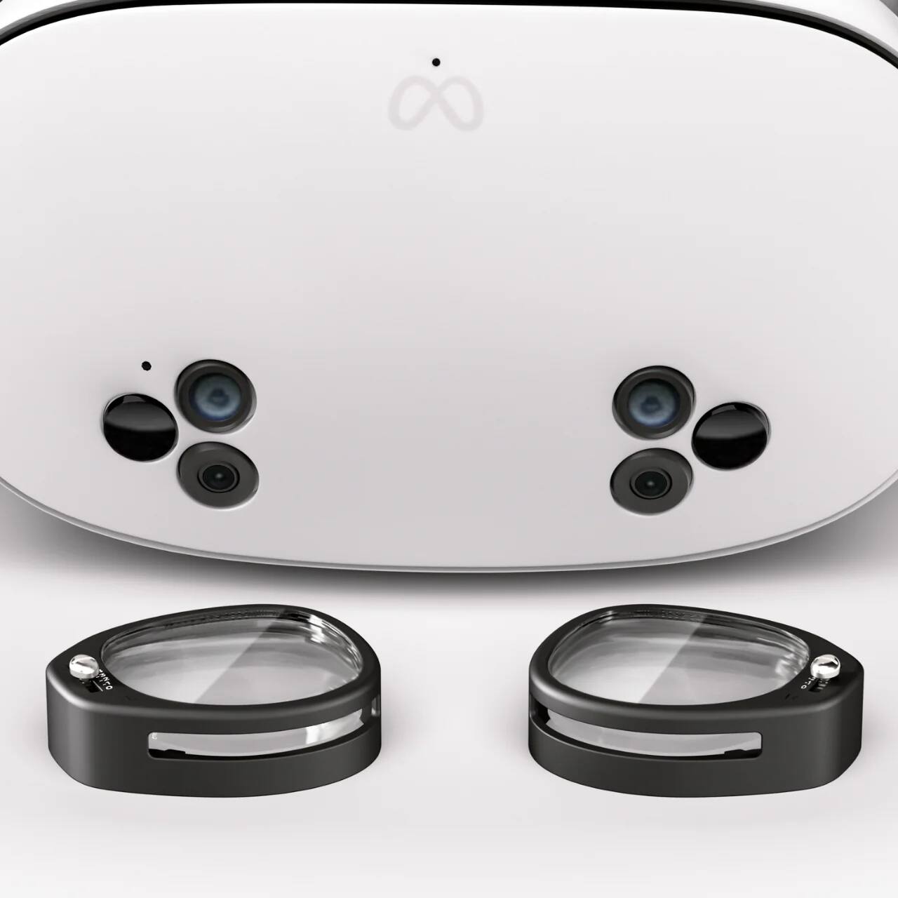 Alt View 1. VOY - Adjustable VR Prescription Lenses for Meta Quest 3S/2 - Black.