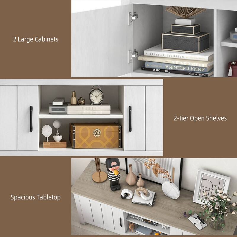 2 Large Cabinets

STORIES SELECTED ONEGIN EUGENE JOUSTOS IDIOT KARENINA ANNA THE DOSTOEVSKY PYODOR

2-tier Open Shelves

Spacious Tabletop