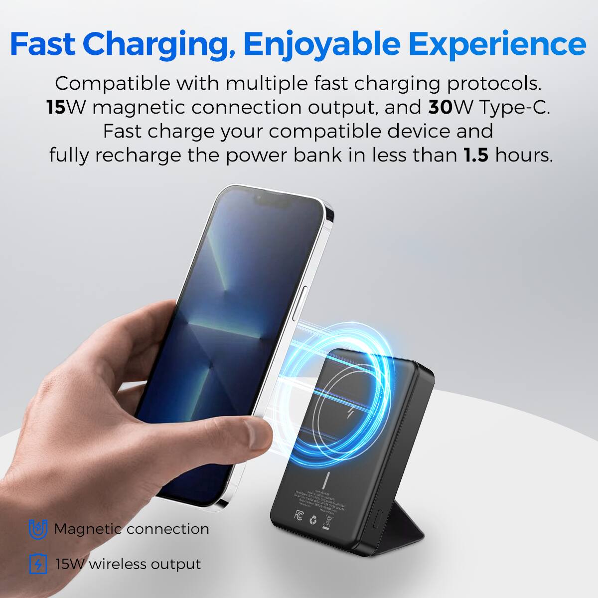 Miro B5 Power Bank Big Power Pocket Friendly Size 10000mAh Black - Best Buy