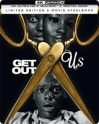 Front. Get Out / Us (Steelbook) - 4K Blu-Ray.