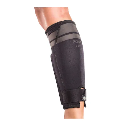 Front. DonJoy - DonJoy Performance Anaform Shin Splint Sleeve (Black, Small) - Black.