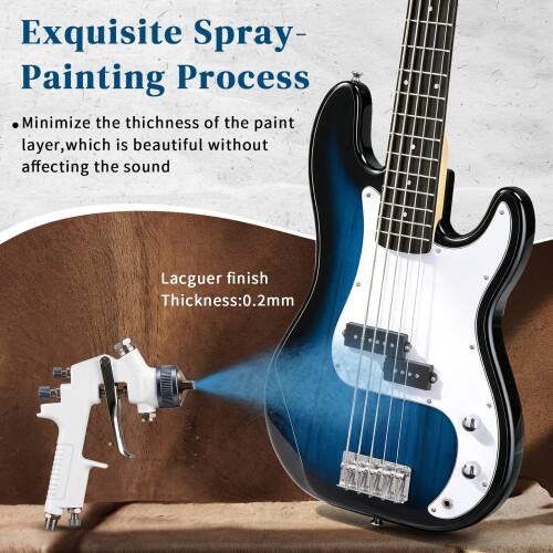 Exquisite Spray-Painting Process

- Minimize the thickness of the paint layer, which is beautiful without affecting the sound

Lacquer finish Thickness: 0.2mm