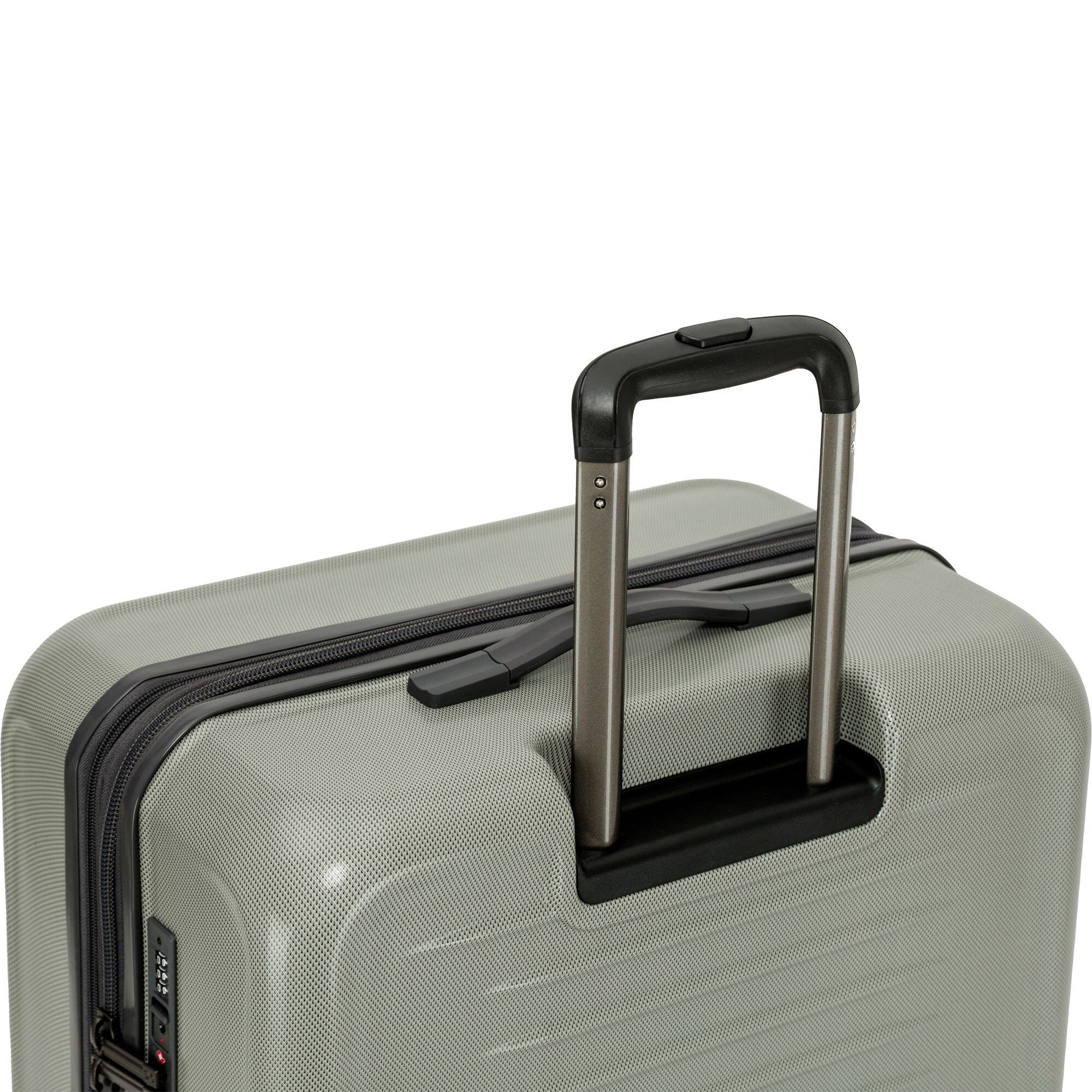 Alt View 1. Spyder - Spyder Rails 29 Inch Expandable Hardside Upright Suitcase with 360 Spinner Wheels, TSA Approved Lock - Moss Gray.