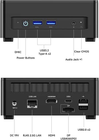 Minisforum UM760 Slim Mini PC AMD Ryzen 5 7640HS 16GB RAM, 512 GB Minisforum UM760 Slim Mini PC AMD Ryzen 5 7640HS 16GB RAM, 512 GB