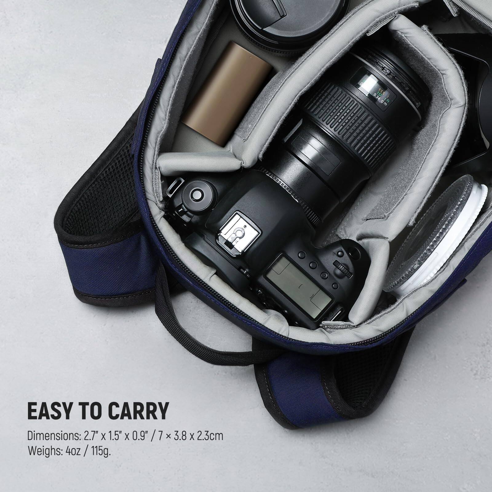 EASY TO CARRY

Dimensions: 2.7" x 1.5" x 0.9" / 7 x 3.8 x 2.3cm

Weighs: 4oz / 115g.