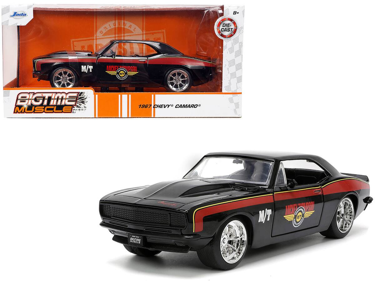 Jada URTCOVAL 8+ DIE-CAST M/T MICKEY THOMPSON M/T BIGTIME MUSCLE 1967 CHEVY CAMARO