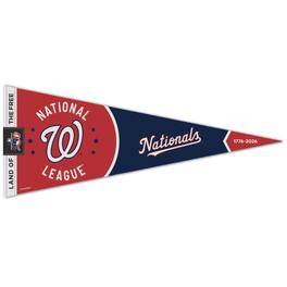 WinCraft - Washington Nationals 12" x 30" America 250 Premium Pennant - Multicolor